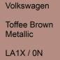 Preview: Volkswagen, Toffee Brown Metallic, LA1X / 0N.